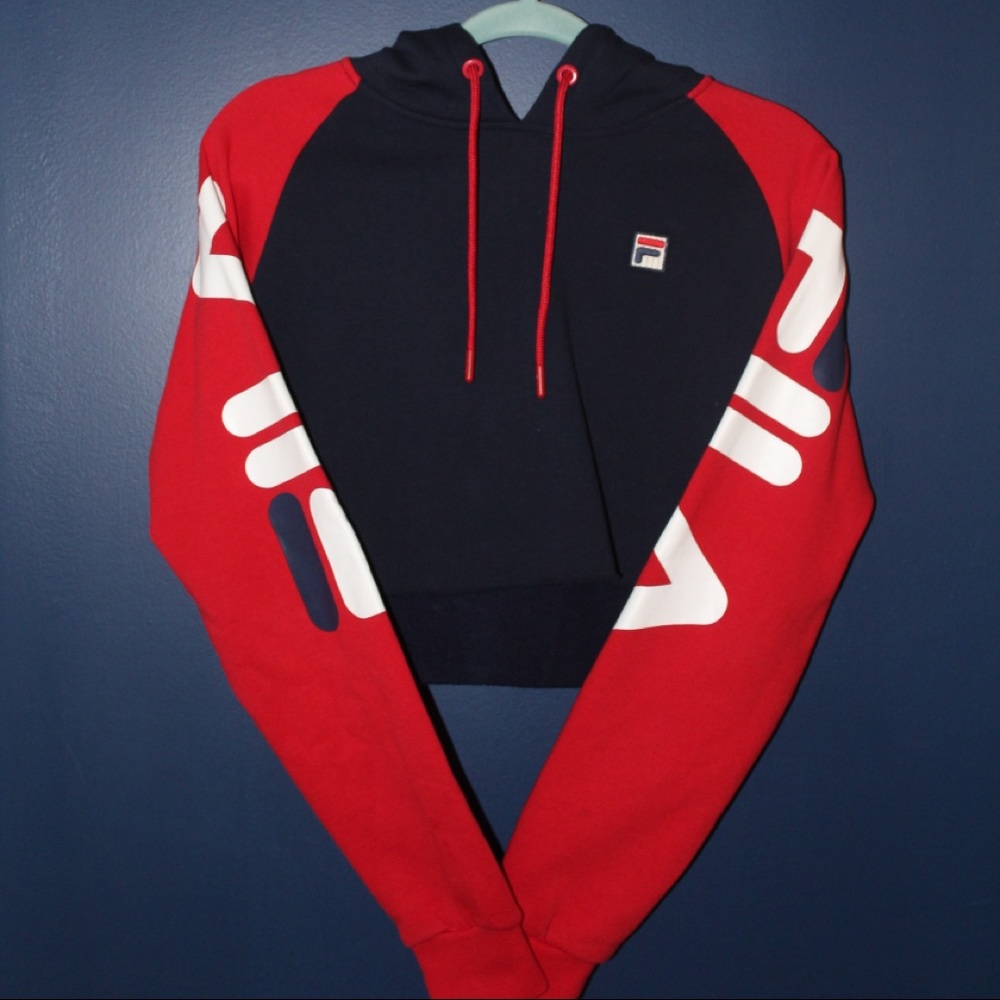 Fila Cropped Hoodie